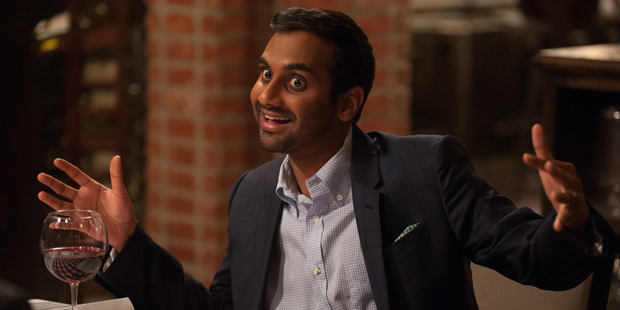 Aziz Ansari accidentally took over Planet Earth thanks to a technological "glitch". Photo / NBC