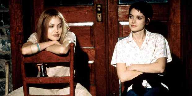Winona Ryder with Angelina Jolie in Girl, Interrupted - a film that was close to her heart.