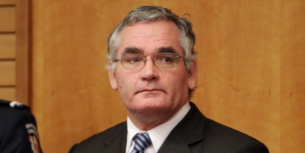 Christopher King, former St John ambulance officer, in the dock in a Napier court. Photo / Hawke's Bay Today.