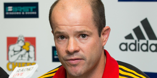 Chiefs CEO Andrew Flexman also put his foot in it after questioning the stripper's integrity given her vocation and had to proffer an apology. Photo / Stephen Barker