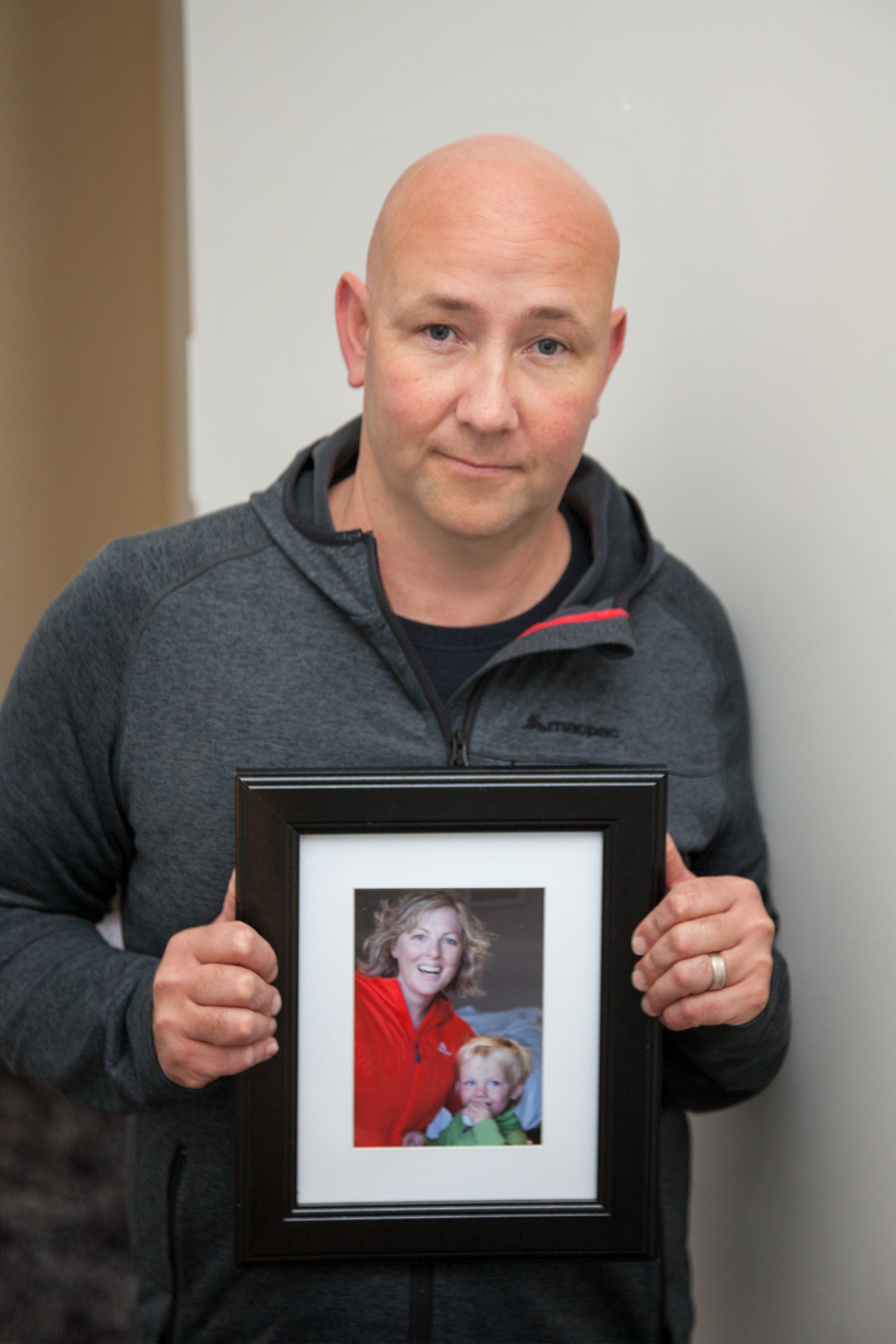 Richard Peeters' wife Jen died of cancer in 2014. Photo / Supplied