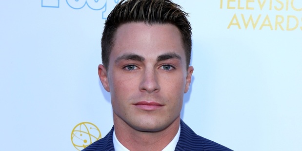 Colton Haynes was told his father killed himself after finding out his son was gay. Photo / Splash News