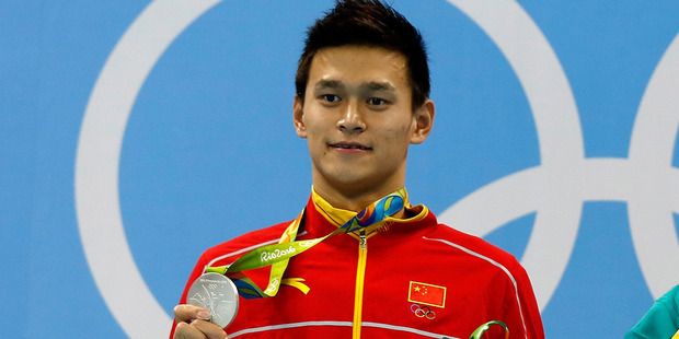 A French swimmer has a brutal message for Sun Yang. Photo / Getty.