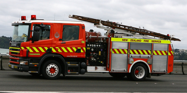 Fire crews attend a hazardous waste spill at a Fonterra plant in Southland overnight. Photo / File.