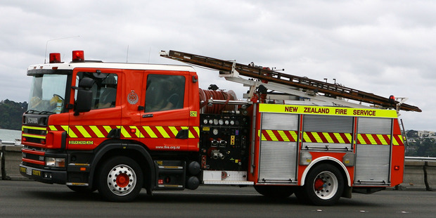 The fire service was called to a sink hole in Mt Albert this afternoon.