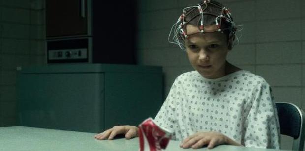 Millie Bobby Brown as Stranger Things' Eleven.
