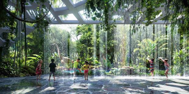 Dubai's Rosemont Hotel & Residences will become the world's first hotel with a rainforest when it opens in 2018. Photo / Plompmozes