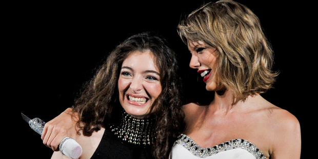Taylor Swift and Lorde performed onstage during The 1989 World Tour Live at Nationals Park on July 13, 2015 in Washington DC. Photo / Getty
