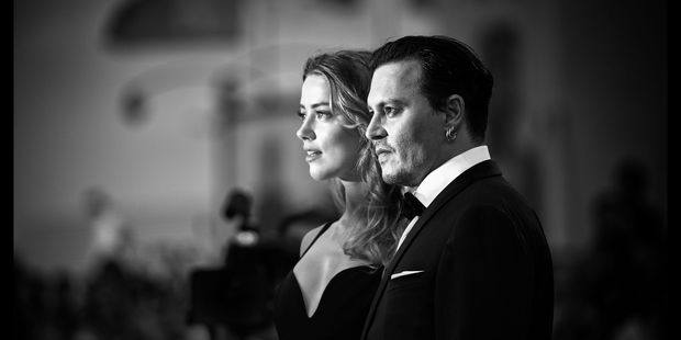 Heard and Depp attended the 72nd Venice Film Festival in Italy. Photo / Getty