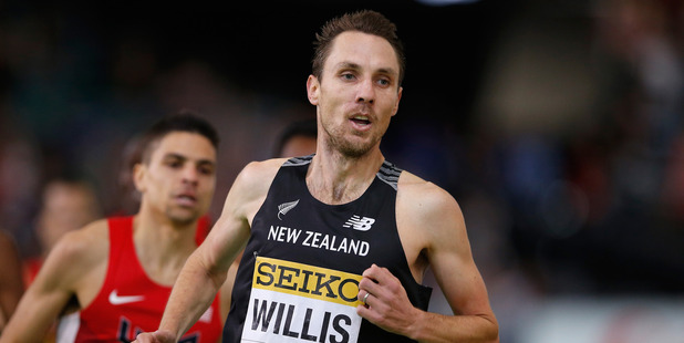 Nick Willis during the IAAF World Indoor Championships. Photo / Getty Images