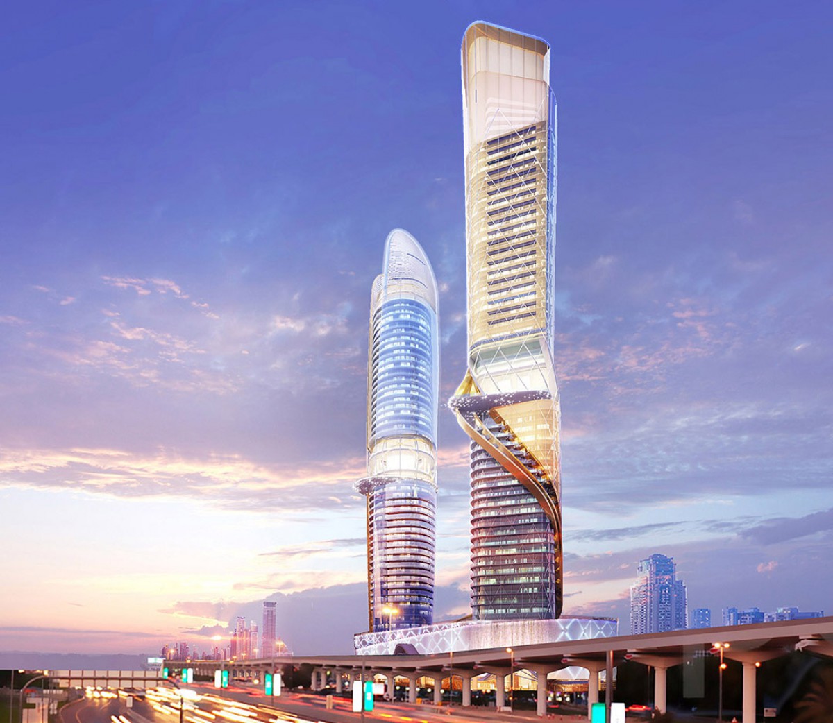 Designed by ZAS Architects, the 450-room hotel will be operated by Hilton Worldwide under its Curio brand. Photo / Plompmozes