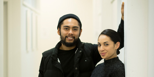 Carl Tolentino and Chrissy Kokiri. Photo / Dean Purcell.