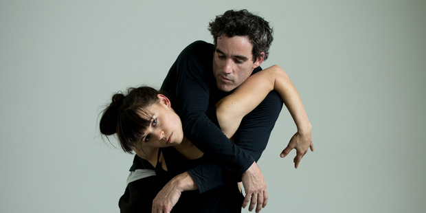 Partners in life, Ross McCormack and Emily Adams on the stage. Photo / Dean Purcell.