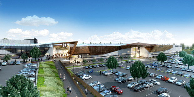 Artist's impression of Tauranga Crossing