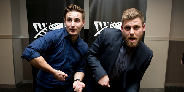 Sam and Emmett are the winners of The Block NZ 2016. Photo / Dean Purcell