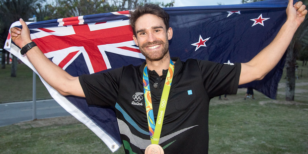 Let's celebrate the success of Bay Olympians, including Sam Meech, with a ticker tape parade. PHOTO/PHOTOSPORT