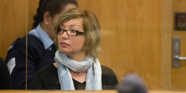 Eli Devoy in the Auckland District Court this morning. Judge Brooke Gibson said there was 'a complete absence of remorse'. Photo / Nick Reed.