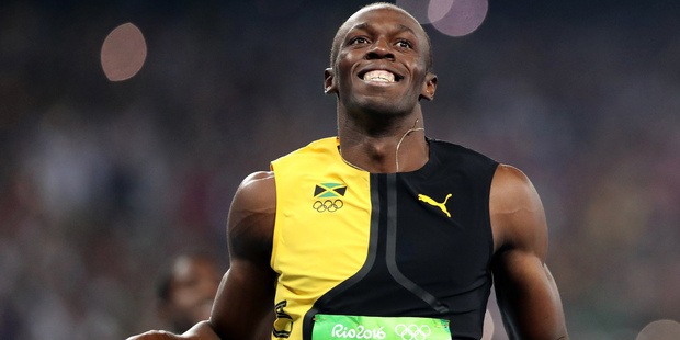Usain Bolt's Olympic 100-metre victory may have prompted ultimately unfounded reports of gunshots at JFK airport. Photo / AP