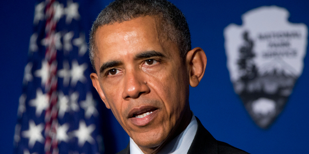 Trump raised eyebrows when he accused President Obama and Clinton of being the "founders" of Islamic State. Photo / AP