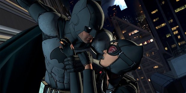 A scene from the game Batman: The Telltale Series.