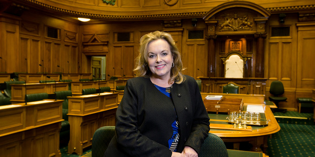 Corrections Minister Judith Collins initially directed all questions to Corrections staff. Photo / Mark Mitchell
