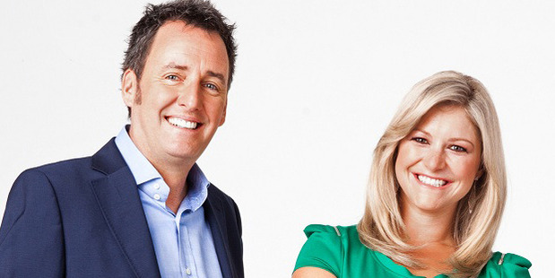 Don't expect co-host Mike Hosking to challenge Toni Street to a spell-off as he is a notoriously terrible speller.