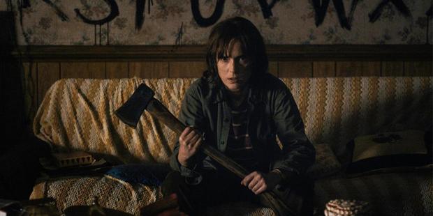 Winona Ryder in a scene from the Netflix series Stranger Things.