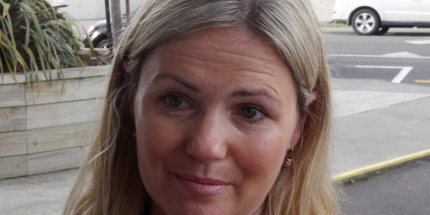 ANGRY: Havelock North parent Catherine Wedd is angered by the lack of information from Hastings District Council. Photo/Paul Taylor.