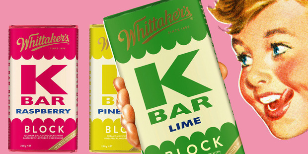 The new K Bar chocolate will be available on Monday.