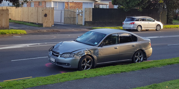 A pedestrian died after being struck by a car earlier this morning in Avondale. Photo / Bruce Andrews