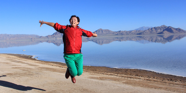 Chen Aiwu, 64, at Salt Lake City in June. Photo / Supplied