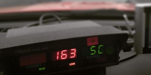 A car has been caught driving at 163 km/h in thick fog on a Waikato highway this morning. Photo / Waikato District Police