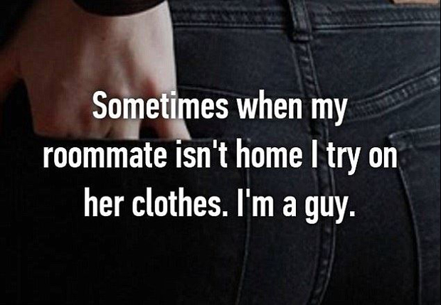 Ever suspected your flatmate had a secret? Photo / Whisper