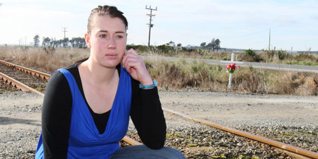 Nicole Vreugdenhil, her younger sister and her mother Karen, were driving through a railway track outside their Southland property when a train struck their car in 2002.