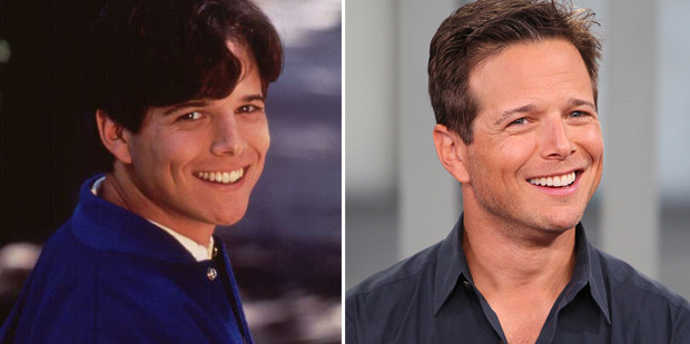 Scott Wolf then and now. Photos / Supplied, Getty Images