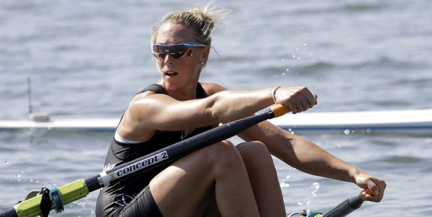Emma Twigg finished fourth at the Olympics for the second time. Photo / AP