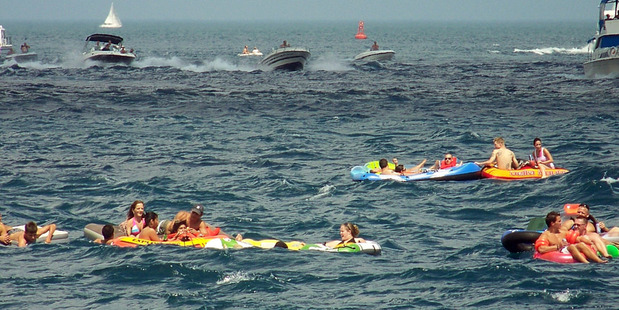 The Port Huron Float Down doesn't usually result in an international incident. File Photo / Flickr