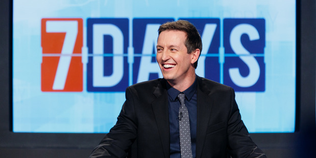 Rove McManus takes over hosting duties from Jeremy Corbett in tonight's episode of 7 Days.