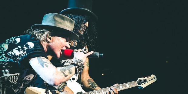 Guns N' Roses are set to perform live in New Zealand.