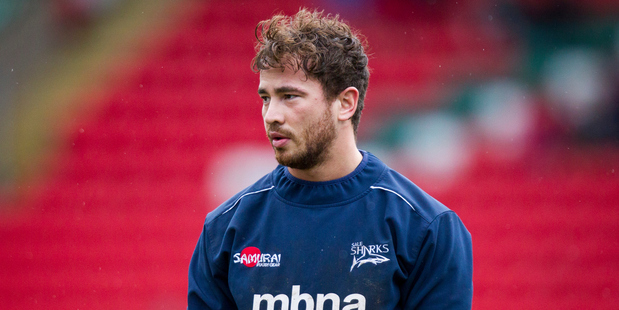 Danny Cipriani was allegedly blackmailed while with the Sale Sharks in September and October of last year. Photo / Photosport