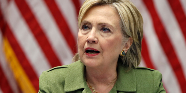 Democratic presidential candidate Hillary Clinton is the heavy favourite. Photo / AP