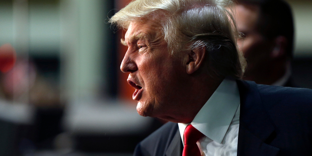 Polling suggests Republican presidential candidate Donald Trump has only a narrow path to victory. Photo / AP