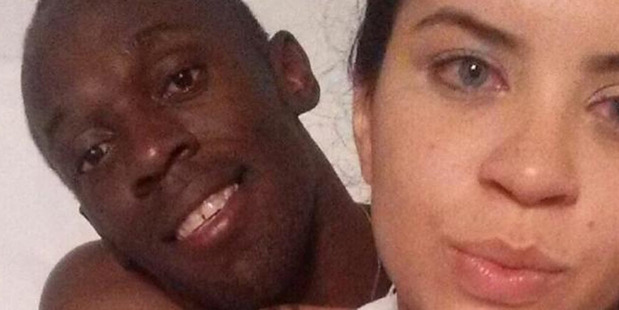 The girl who apparently spent the night with Usain Bolt after he celebrated his 30th birthday is the widow of one of Rio de Janeiro's most dangerous drug lords. Photo / Twitter.