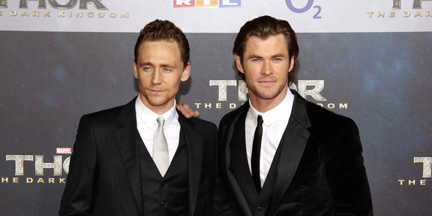Chris Hemsworth and Tom Hiddleston Visit Children's Hospital as Thor and Loki Chris Hemsworth and Tom Hiddleston Visit Children's Hospital as Thor and Loki