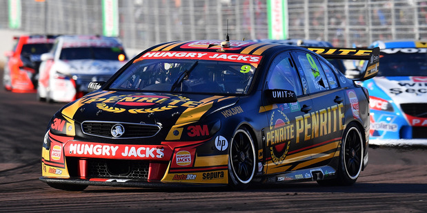 David Reynolds drives the #9 Erebus Motorsport Penrith Holden in Townsville. Photo / Getty Images