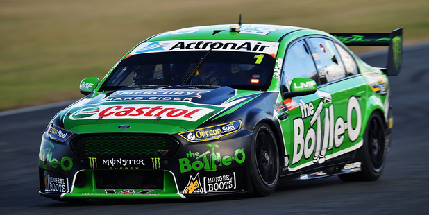 Mark Winterbottom during practice for the Ipswich SuperSprint. Photo / Getty Images