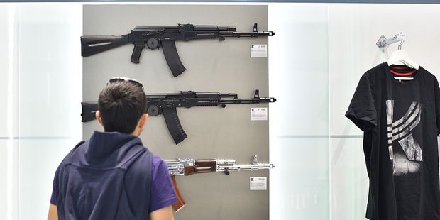 An airport official said the guns on sale were clearly imitations and would pose no security problems. Photo / Getty Images