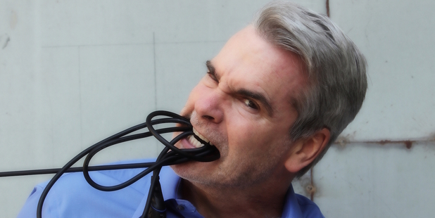 Henry Rollins performs his spoken word show in Auckland on Saturday night.