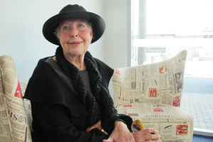 ALWAYS IN STYLE: KiwiBank customer Rosemary Baragwanath was asked to remove her hat when visiting the Whanganui branch. PHOTO/FILE