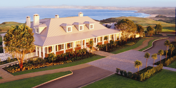 Kauri Cliffs luxury lodge. Photo / Sunday Travel
